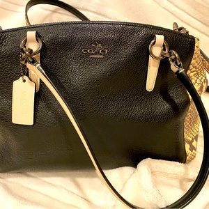 Coach leather bag